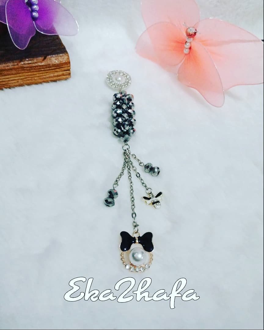Anting Juntai Kristal Mutiara